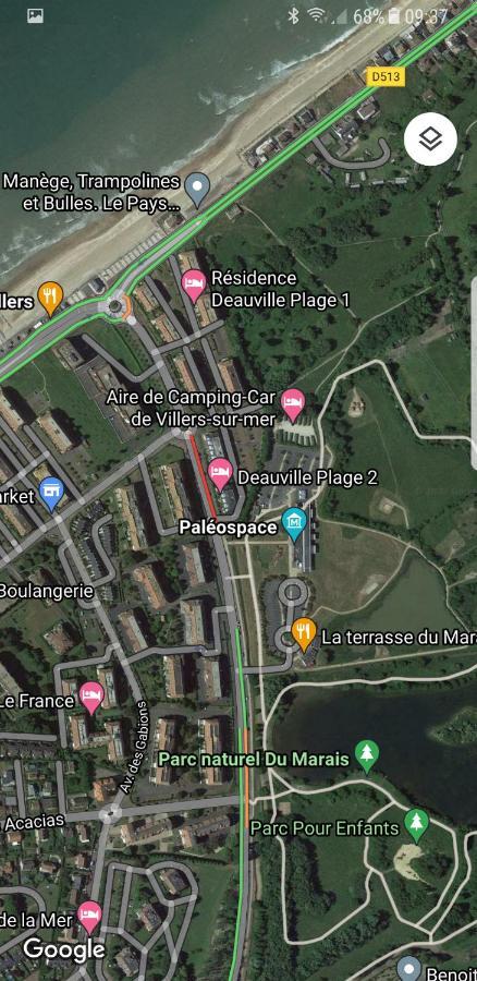Bel Appartement Face Au Paleospace Villers-sur-Mer Eksteriør bilde